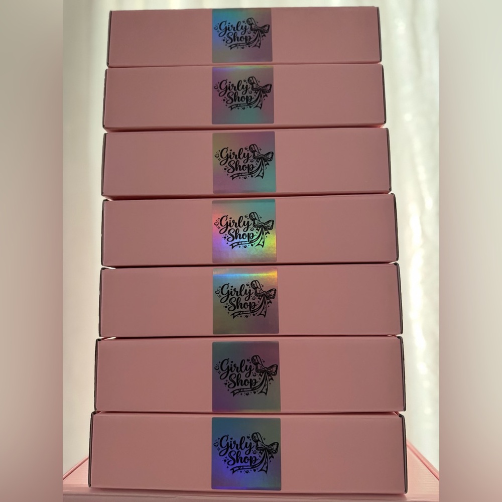 50 ct. Unicorn Holographic Square Custom 2” Stickers - Picture 5 of 5